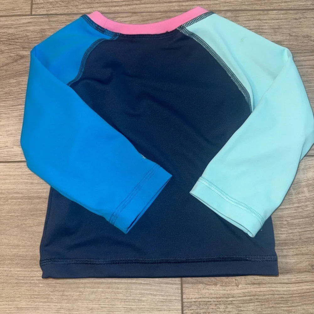 CHUBBIES KIDS Colorblock Long Sleeve Rash Guard - Picture 3 of 3